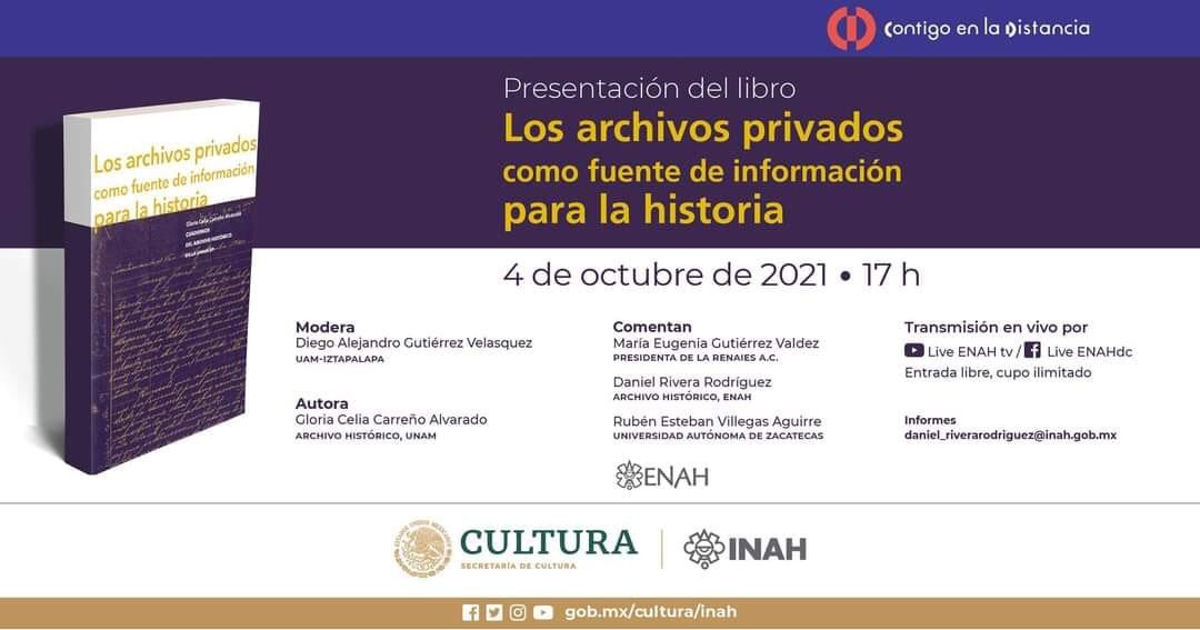 RENAIES's tweet photo. 📚Cordialmente invitados a esta presentación de libro el próximo lunes 4 de octubre, a las 17hrs.
📲Sigue la transmisión en vivo a través de la página oficial d Facebook y YouTube de la @enah_dc. https://t.co/b2kcGA9eWH