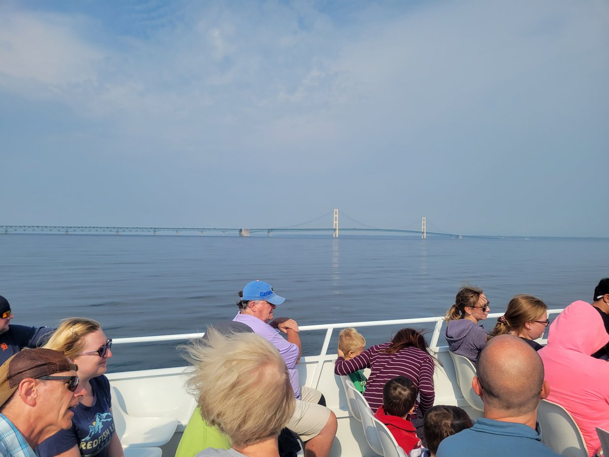 MiGFOA's tweet photo. On the way to Mackinac Island for the Fall Training Institute. See you all soon! https://t.co/jh7WVsuj9u