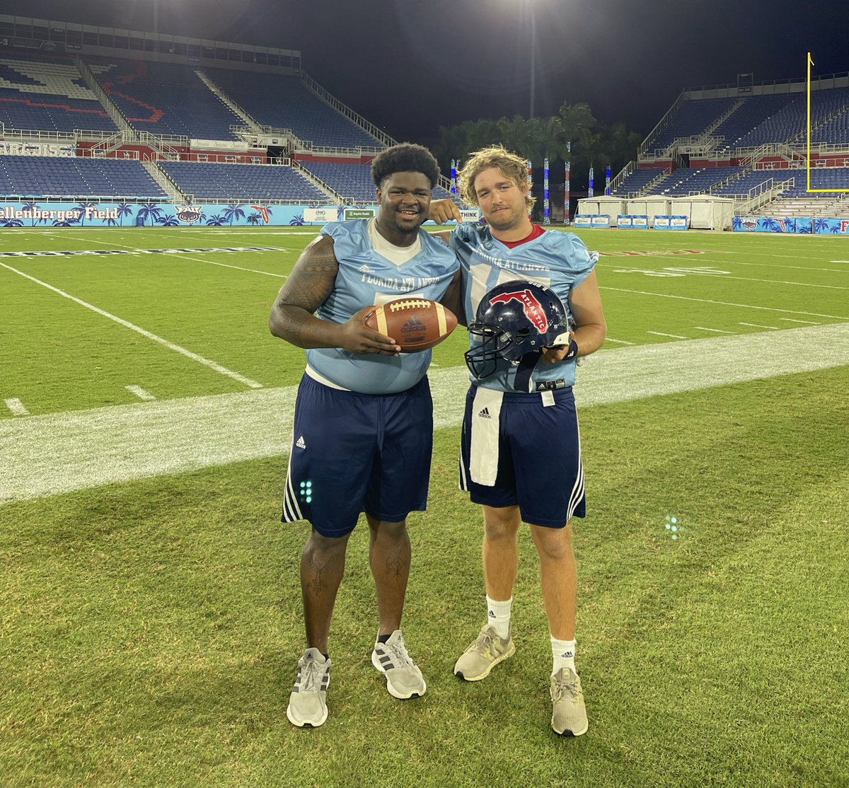 Another year, another dub! We beat <a href="/FIUEquipment/">FIU Equipment</a> 45-40, extending our record to 5-1 against the Panthers.

Co-MVPs:
⭐️ <a href="/nickpresto15/">Presto</a> (QB) - 7 TDs
⭐️ <a href="/lowkey_brand00/">B J</a> (WR) - 3 TDs