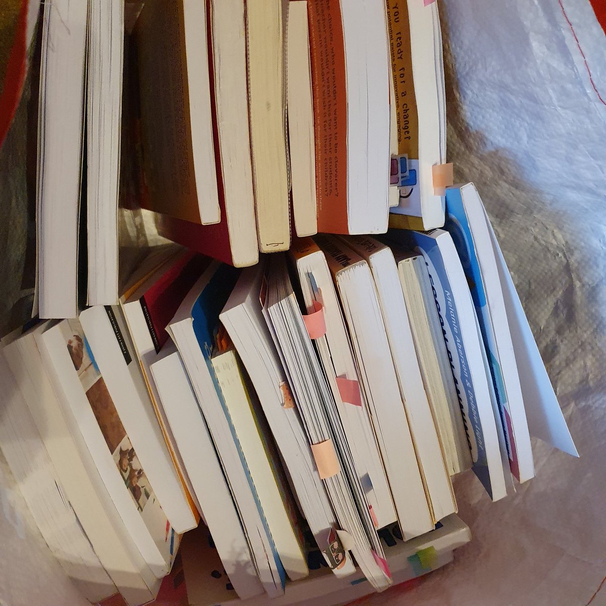 MrsHumanities's tweet photo. Now that I no longer blog really and the #feedbacknotmarking book has hit a wall, I've decided to take about 1/3 of my all books on pedagogy into school.
I realise now that I have way too many. #edutwitter #antilibrary https://t.co/aXKfUGNB1E