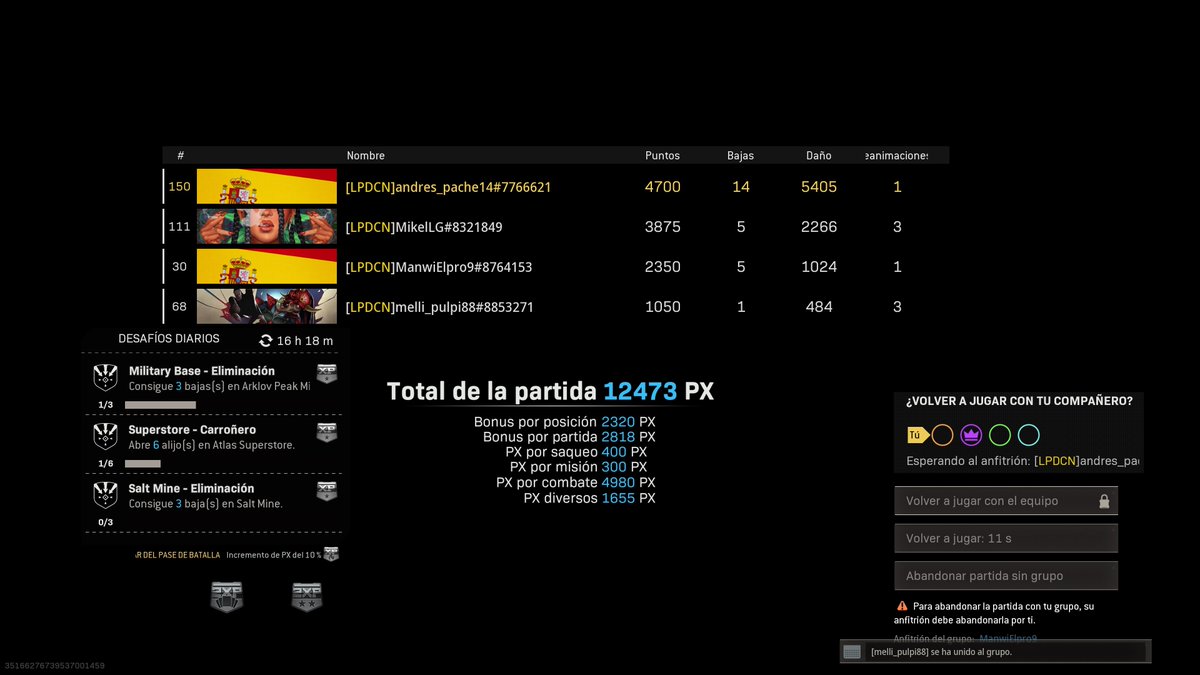 parzival_1497's tweet photo. Victoria en modo extremo de Rebirth Island #PS5Share #CallofDuty #Warzone #Twitch #CodWin #Streamer https://t.co/OMarIBdJPH