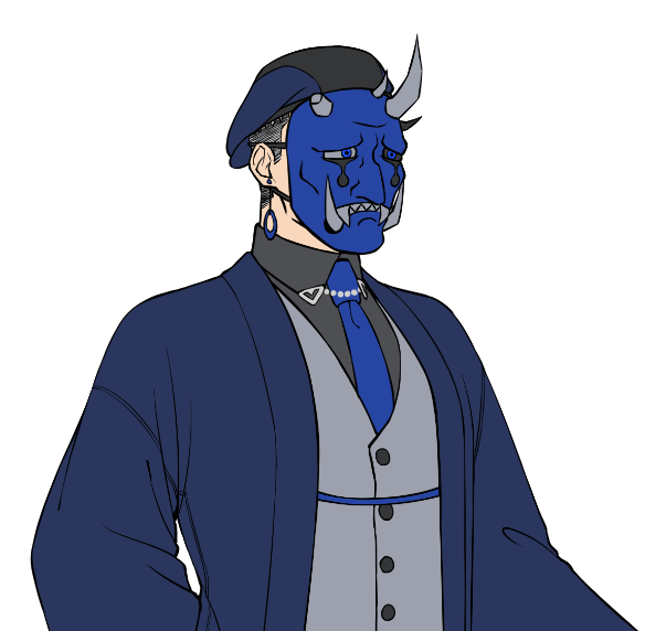 鬼面のtwitterイラスト検索結果 古い順