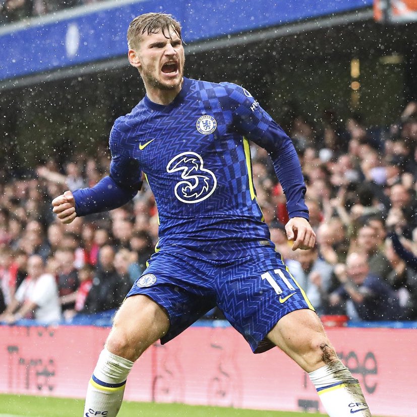 LDNFootbalI's tweet photo. No-one deserved that goal more than Timo Werner. He never gives up.

Keep going, @TimoWerner! 💙 https://t.co/4vQTViGJRg
