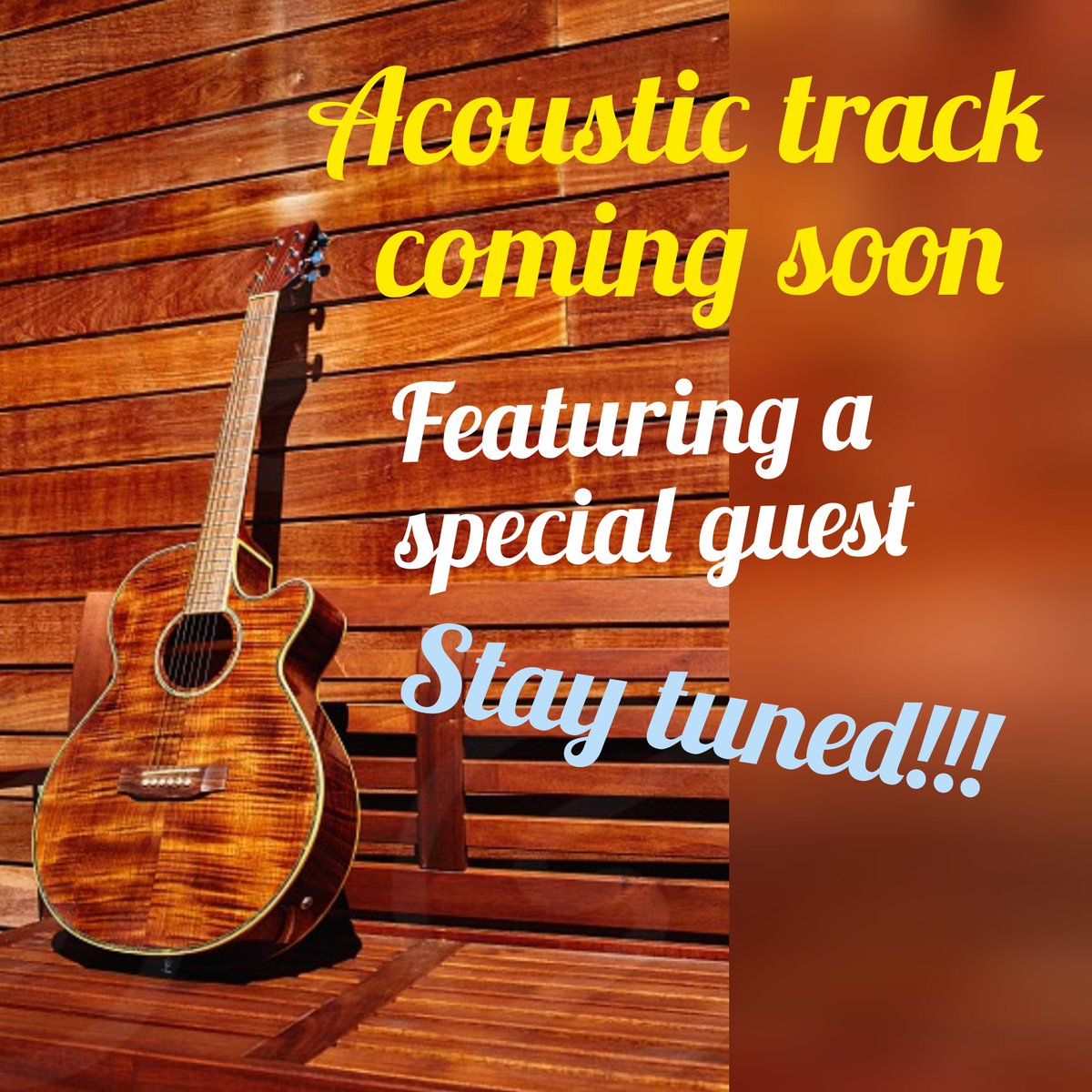 It has been a minute! We are releasing a acoustic version ofnkne of our songs with a twist...we're featuring a SPECIAL GUEST performer!!! Who is it??? Stay tuned to find out!!! 😁