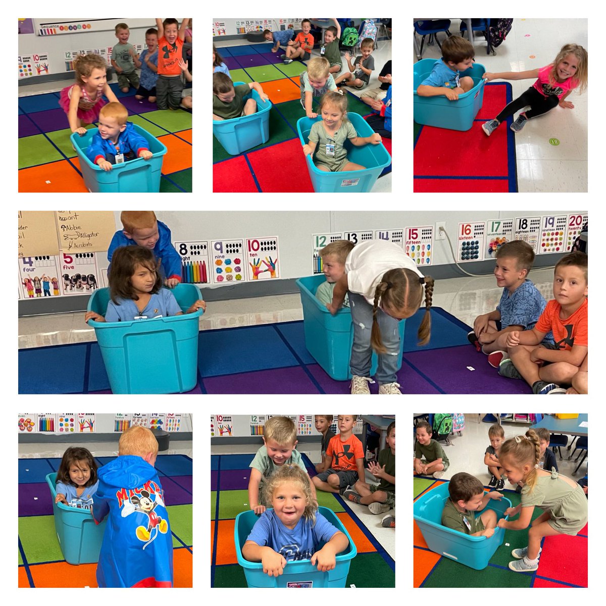 ChinaSpringES's tweet photo. PUSH or PULL? When it was a rainy day recess kind of day, Mrs. Hutchinson’s class made push or pull races part of their science lesson. #ourWHY #CSESAdventures https://t.co/L9wCYzXbBm
