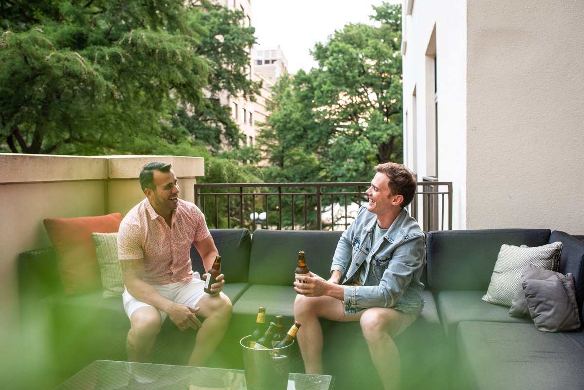 Serving craft brews with Riverwalk views.