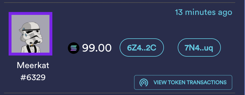 tallberto_'s tweet photo. Can you believe this???
A stormtrooper Meerkat just sold for 99 SOL on @SolanartNFT. Public sale was only yesterday for 1 SOL!
First project to give 100% of rewards back to the community. Get paid simply for HODLing.
But probably nothing...
@mmccsolana #MeerkatMob #MMCC4L https://t.co/Wg974f8ggb