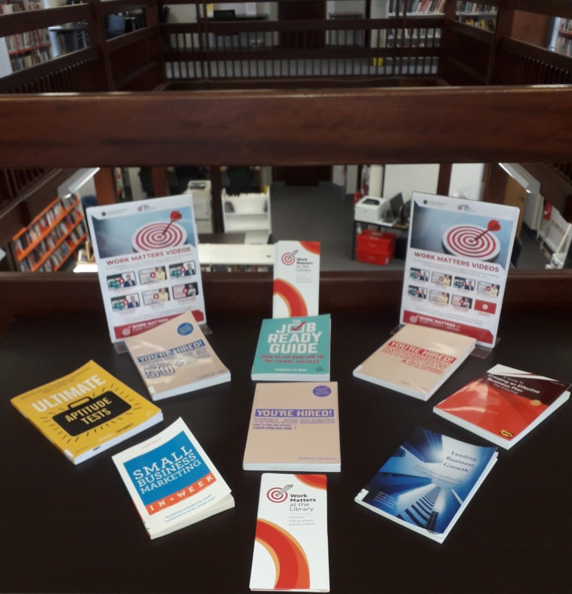 corkcolibrary's tweet image. #Charleville Library has a great selection of business and self-improvement books on display as part of #WorkMattersAtTheLibrary. Find out more at ➡️ corkcoco.ie…/library-serv…/work-matters-library.
#WorkMatters #Careers #Work