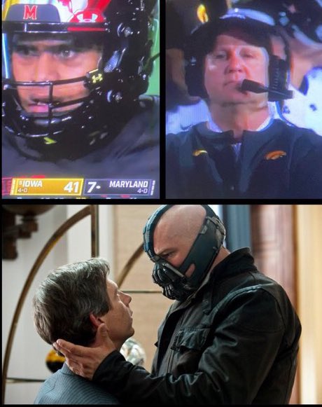 BarstoolUIowa's tweet photo. You thought darkness was your ally?

You merely adopted the dark

We were born in it, molded by it. https://t.co/TrinB27rOd