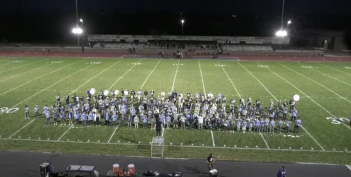 MrsJBand's tweet photo. Exciting Friday in the band world: King Max and Princess Clare,  HoCo Parade Float, and MS Band Night. 💙 https://t.co/JhQ49j9JWB