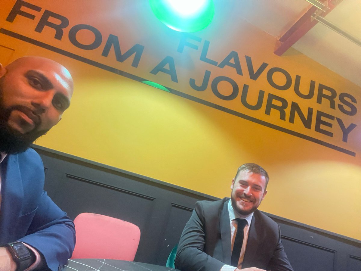 Out in the marketplace with the main man himself <a href="/qadir_asif/">Asif Qadir</a> Huge steps forward with a local account looking to expand business and make the most of all our lines of business #HereWeGrow #Marketing  <a href="/U8hussain/">hussain hathaiwala</a> <a href="/steve_walder/">Steven Walder</a>