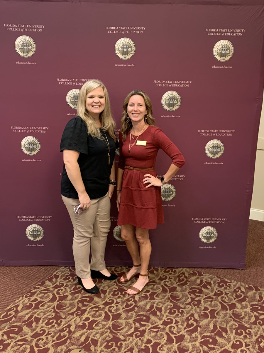 Thank you to @fsueducation for your dedication to recognizing and elevating teachers and the work of educators. <a href="/2020FLTOY/">Dr. Dakeyan Chá Dré Graham</a> <a href="/2021FloridaToy/">Krista Stanley</a> <a href="/J_Hen32/">J-Hen</a> <a href="/charbug18/">Charla Lucas</a>