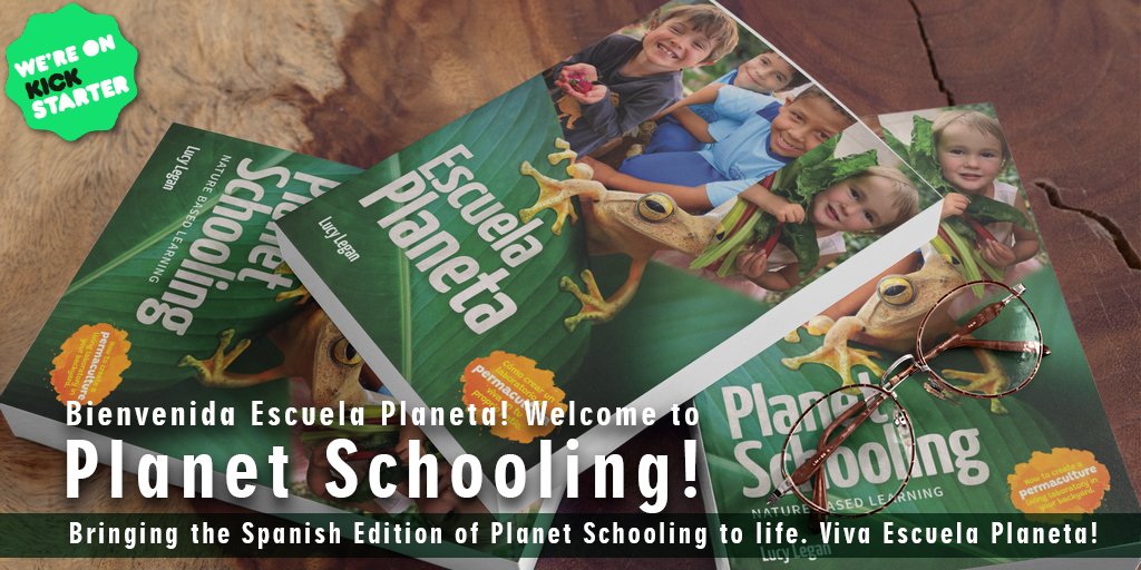 Kickfunding's tweet photo. Bienvenida Escuela Planeta! Welcome to Planet Schooling! https://t.co/udxp3OUbBL @lucylegan #kickstarter #crowdfunding #crowdfund #nonfiction #book #publishing #fantastic #workbook #journals #ebook #bookpublishing #NewBook #booklover https://t.co/BATsqf46aF
