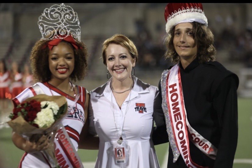 HUUUUUUGE congratulations to our 2021 Homecoming Queen &amp; King!!! We are proud of you, Nia and Liam!!! <a href="/travis_cheer/">Travis Cheer</a> <a href="/TravisTigerBand/">TravisTigerBand</a> #TigerPride365