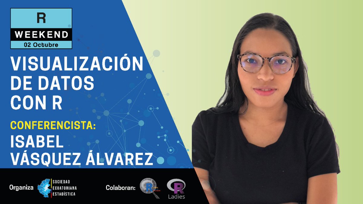 see_estadistica's tweet photo. Continuamos con el taller de visualización de datos con R. Ahora nos acompaña Isabel Vásquez.

https://t.co/jPUdhukIkT

#Rweekend #3edicion #DataScience #Estadistica #RLadies https://t.co/K5Z7F11RjN