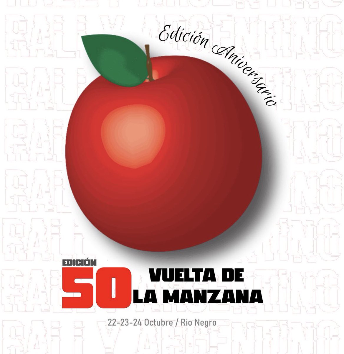 CGRally's tweet photo. 🍎 Se viene la edición 50 Aniversario de La Vuelta de la Manzana 🍎 https://t.co/ZOHVRFnx62