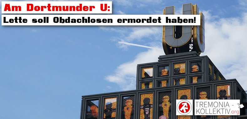 Vor rund 2 Wochen wurde am #Dortmund|er U-Turm ein toter Obdachloser aufgefunden. Nun hat die Polizei eine neue heiße Spur und sucht einen Tatverdächtigen aus Lettland. Der Tod des Mannes ist jedoch nur ein trauriger Höhepunkt von derartigen Gewalttaten: tremonia-kollektiv.org/2021/10/02/am-…
