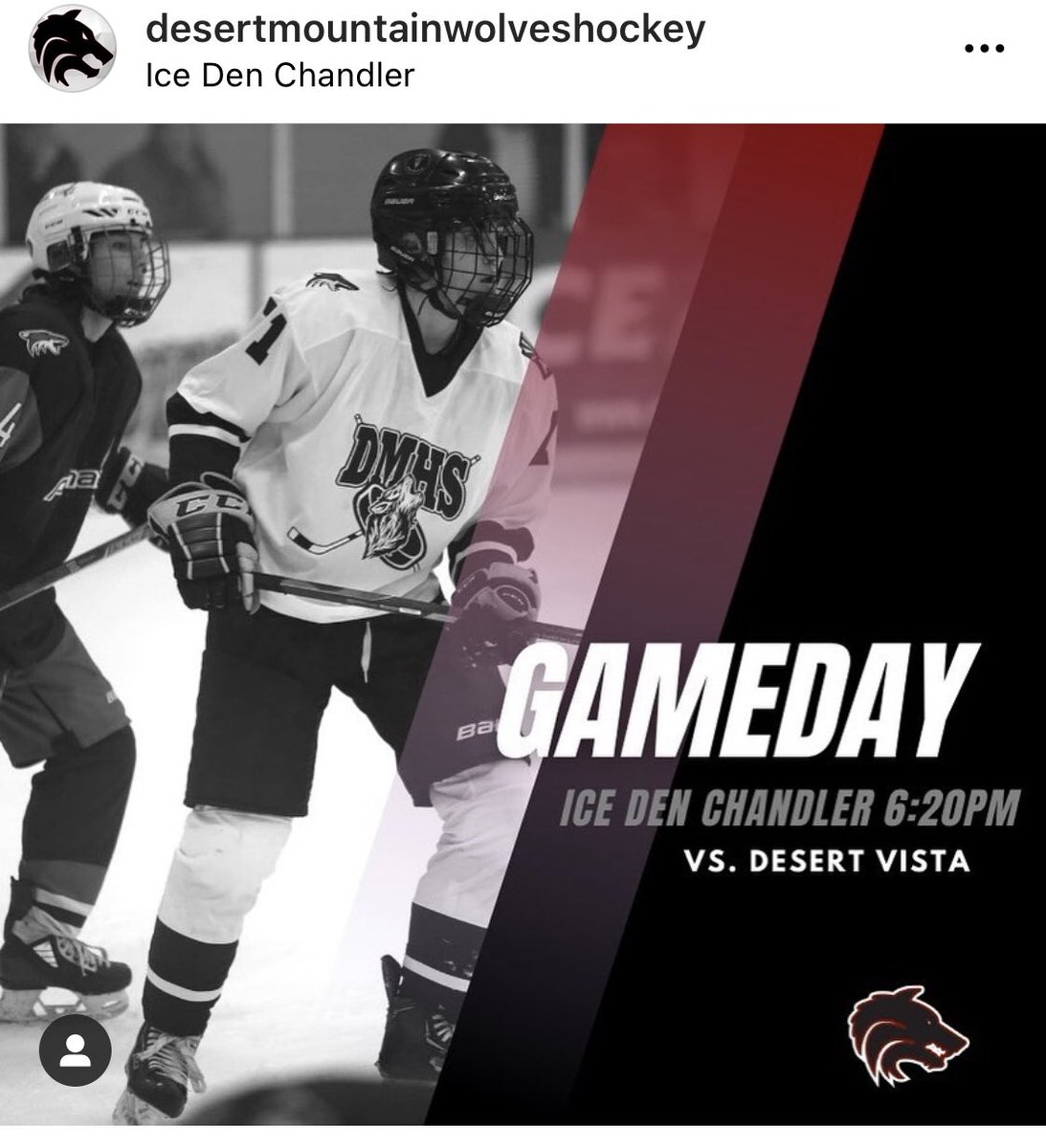 Desert Mountain Wolves Hockey tweet media