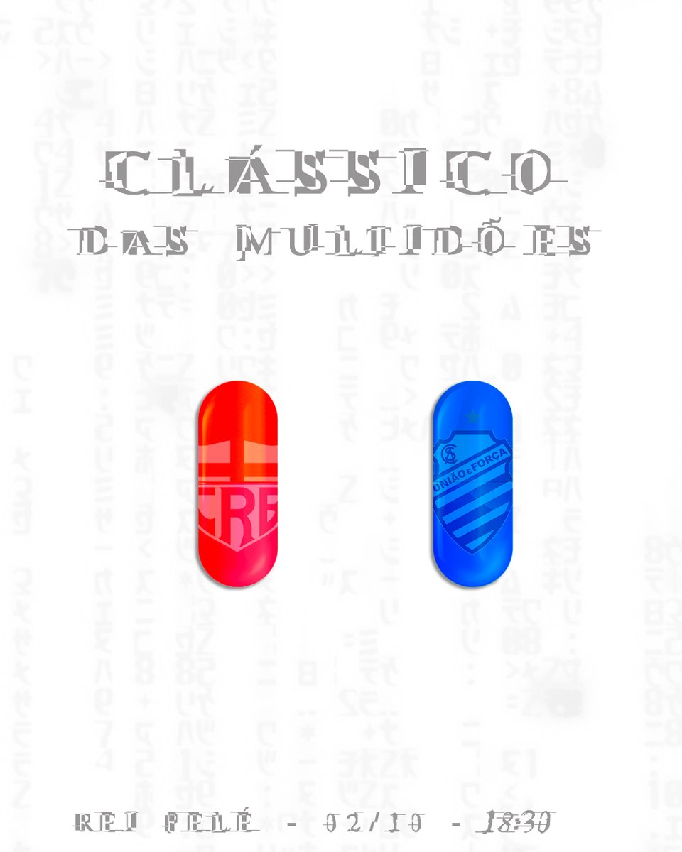 BrasileiraoB's tweet photo. 🆚 VERMELHO OU AZUL? 🔴🔵

Hoje é dia de Clássico das Multidões de Maceió, um encontro de falhar a Matrix!

🏟 Vai 𝕋ℝ𝔼𝕄𝔼ℝ o Trapichão!

💊 Qual você escolhe? https://t.co/dnbIhB5DUe