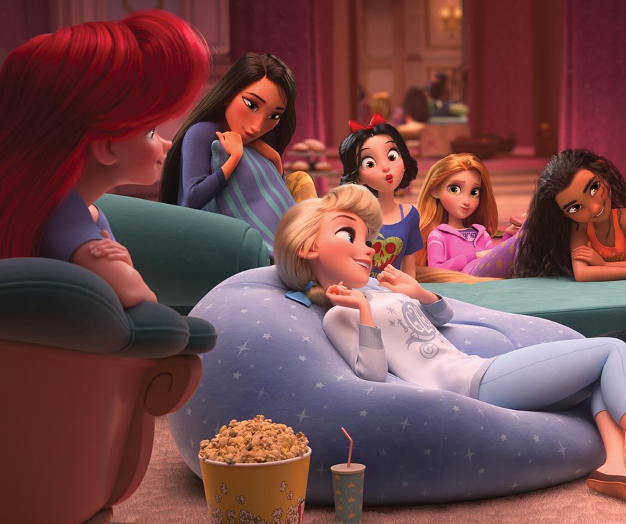 DisneyFR's tweet photo. Samedi soir, c'est soirée pyjama ! #Ralph2 https://t.co/BVbqaNGKUv