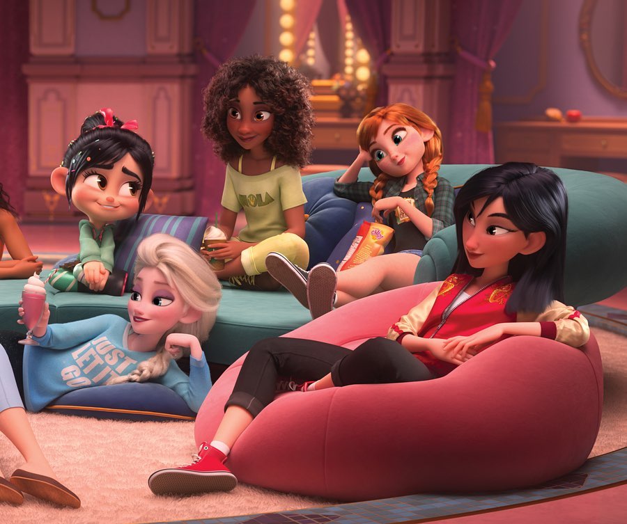 DisneyFR's tweet photo. Samedi soir, c'est soirée pyjama ! #Ralph2 https://t.co/BVbqaNGKUv