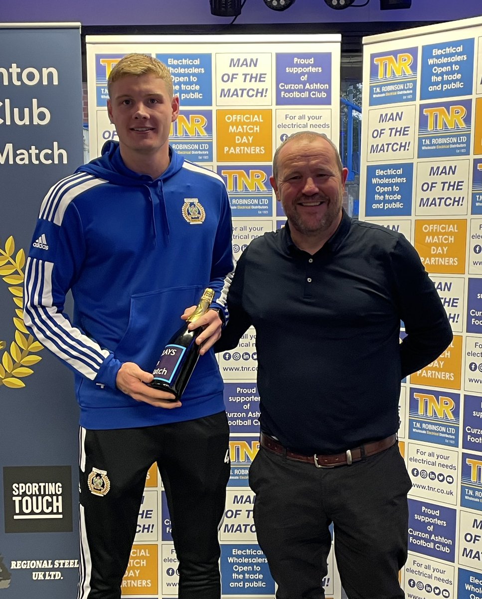 Today’s <a href="/tnrobinsonelec/">T.N. Robinson Ltd.</a> Man of the Match. 2 goals from our centre back <a href="/HarryFlowers2/">Harry Flowers</a>