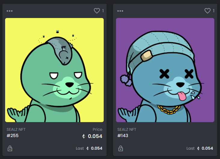 These little <a href="/SEALZDAO/">SEALZ</a>  are cute. A tribute to <a href="/sappyseals/"></a> 

I'm in. Might pick up another one or two, maybe do a #NFTGiveaway. We'll see.