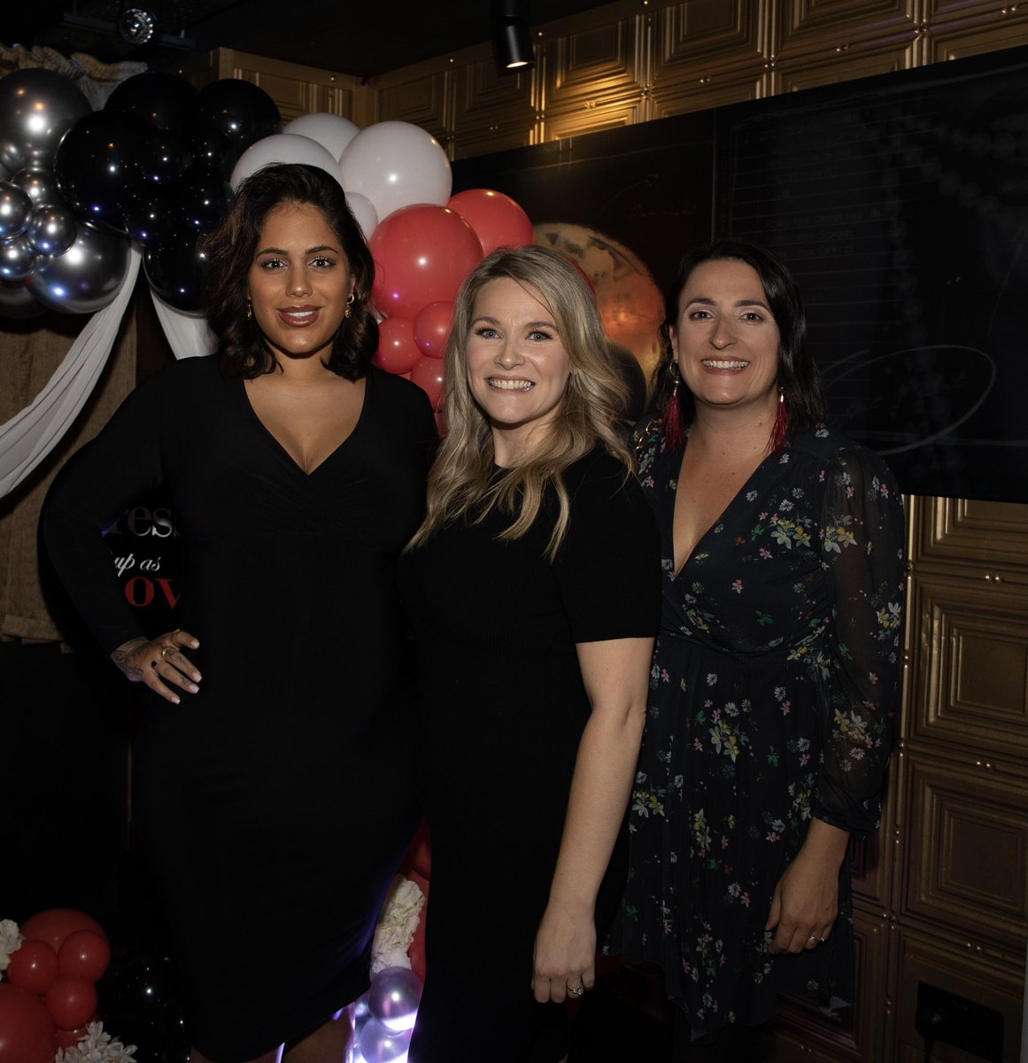 Love this picture from Thursday’s launch of the Dressed up book series <a href="/HotelGotham/">Hotel Gotham</a> The inspirational <a href="/MissMalinSara/">Malin Andersson</a> myself &amp; the amazing <a href="/Teresa_PS/">Teresa Parker</a> <a href="/womensaid/">Women's Aid</a> check out the books here linktr.ee/lolostubbs 20% of proceeds goes directly to Women’s Aid UK