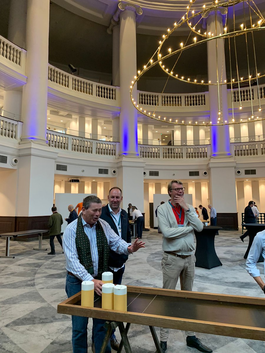 AGNIntl's tweet photo. Day 2 of the #AGN #EMEA #RegionalMeeting in #Amsterdam started with members trying some traditional Dutch games. Take a look at them in action! #excellent #connected #individual #AGNInternational https://t.co/bAAaGAToWf