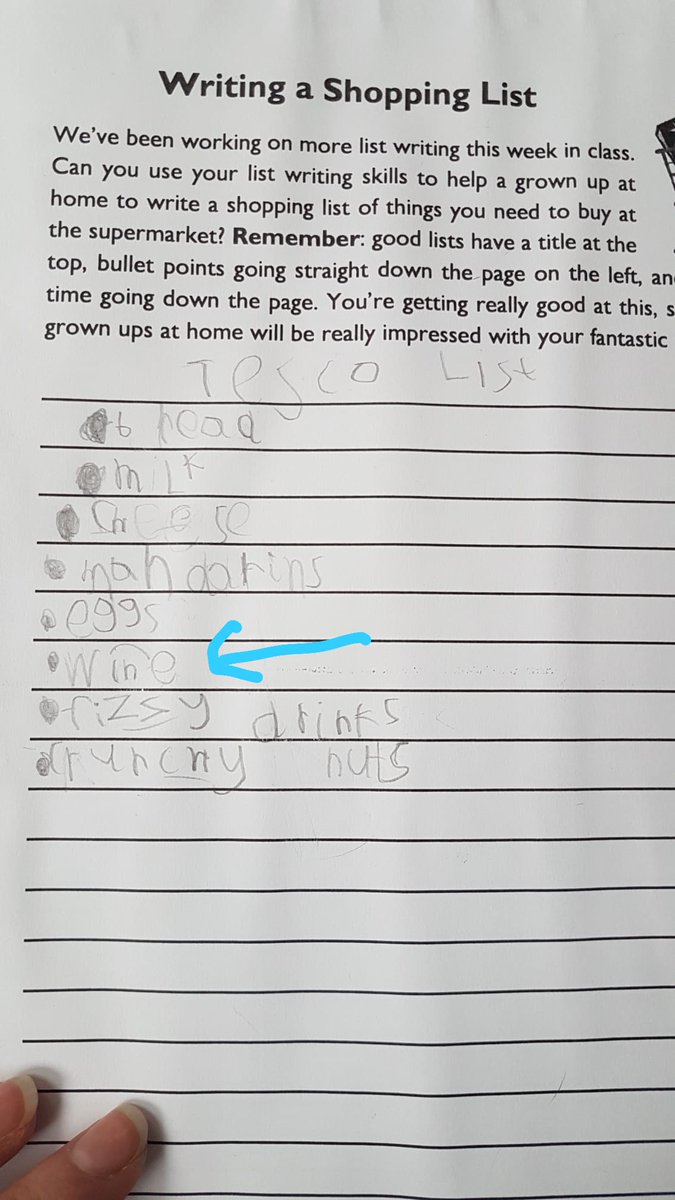 When your kid's homework shows you up 😳 <a href="/matteacherellis/">Matthew Ellis</a> 

#gotalltheessentialsonhere #dontforgetmummyswine