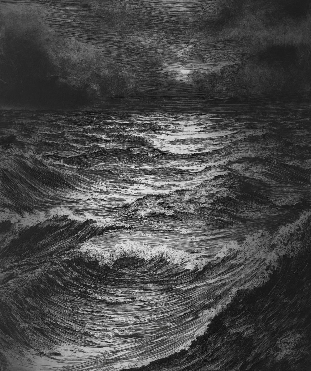 InkenArt's tweet photo. I drew over the last proof print in Photoshop to get some orientation for the next steps. A lot of work left huh... https://t.co/0KzvZk4Am7