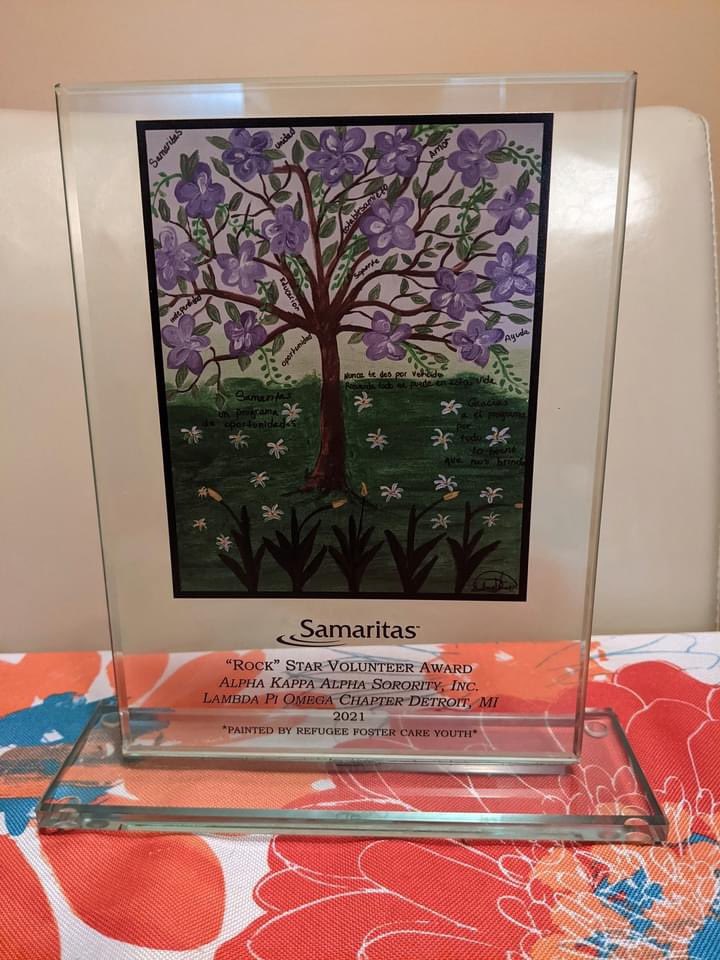 akalpo1908's tweet photo. AKA-LPO is the recipient of 2021 Rock Star Volunteer Award from @wearesamaritas for donating COVID-19 Care Kits and many other needed items part of our MLK Day of Service ๐๐#akalpo #samaritas #servicetoallmankind๐๐ #rockstaraward #aka1908 #volunteerism #excellencepersonified https://t.co/Z4J5k0dZ5w