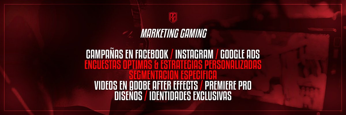 🔥RED GO has marketing, social media and community management. 2D or 3D branding, video edits and web design!

💥RED GO does everything for you, with personality at all times, instantly, with the best professionalism and quality in your gamer project

#esports #Twitch  #twitchtv