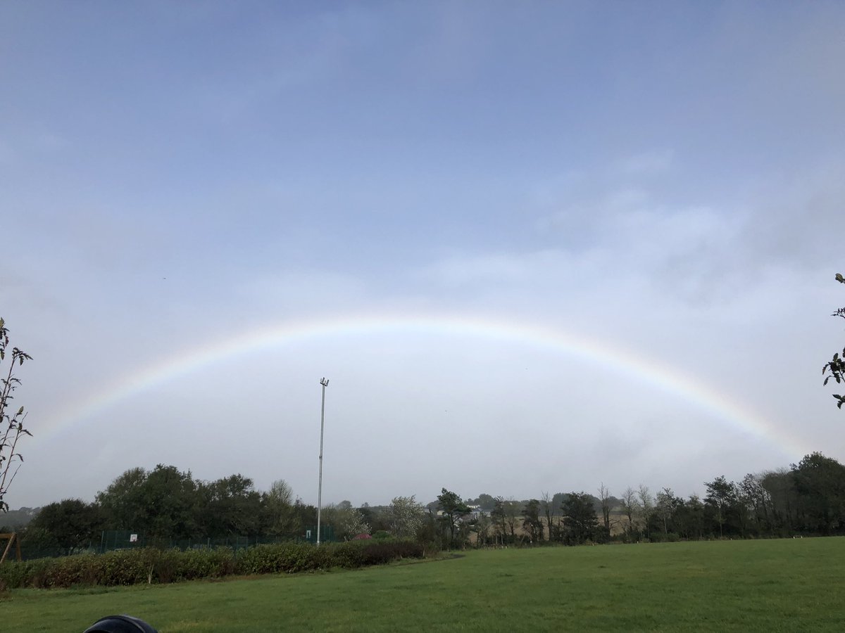 And it finally dried up when we came to cooking! 🌈🌞