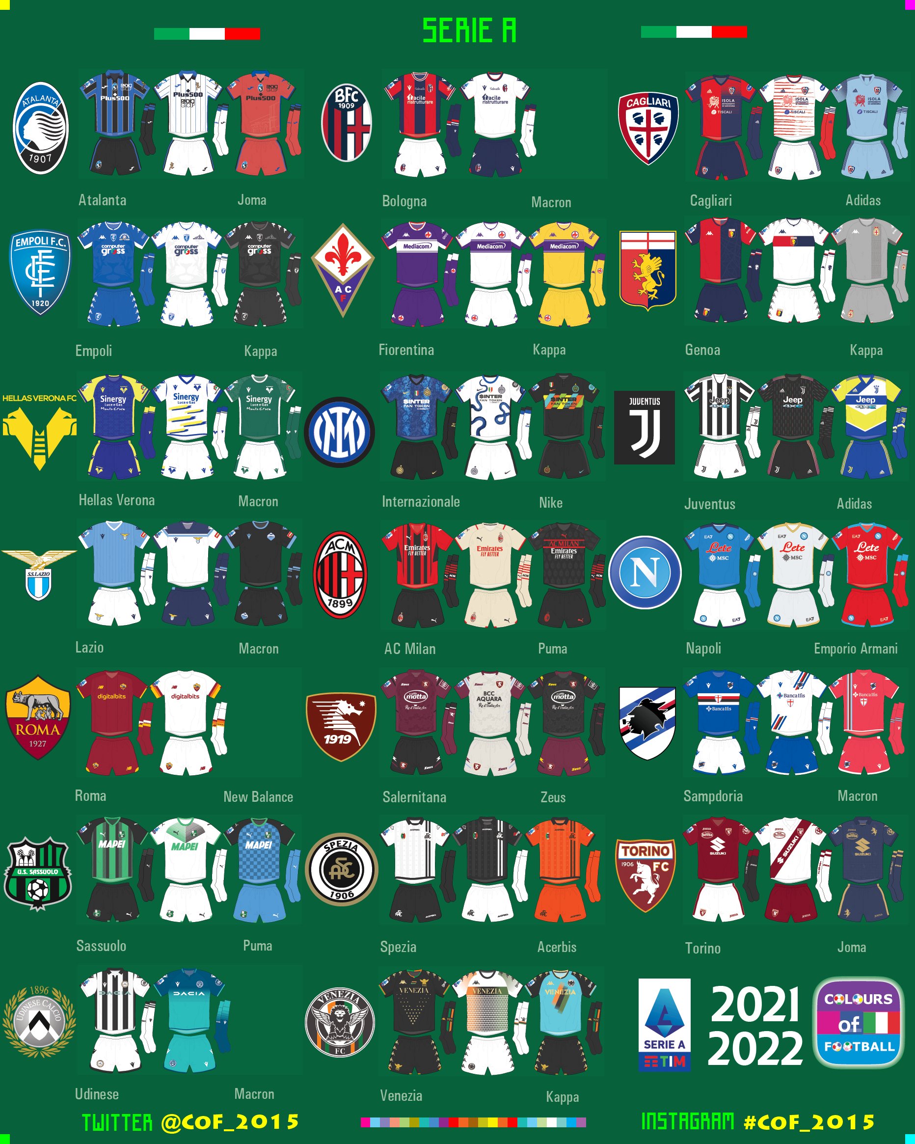 Colours Of Football