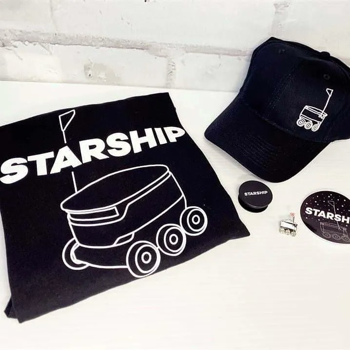 UHFoodie's tweet photo. Hey Coogs, there’s still time left to win one of these Starship swag items!
Happening until tomorrow, place a robot delivery order through the Starship-Deliveries app and you could find a special surprise in your bot!
#starship #robots #uhdining #delivery https://t.co/hlFdnlfOsu