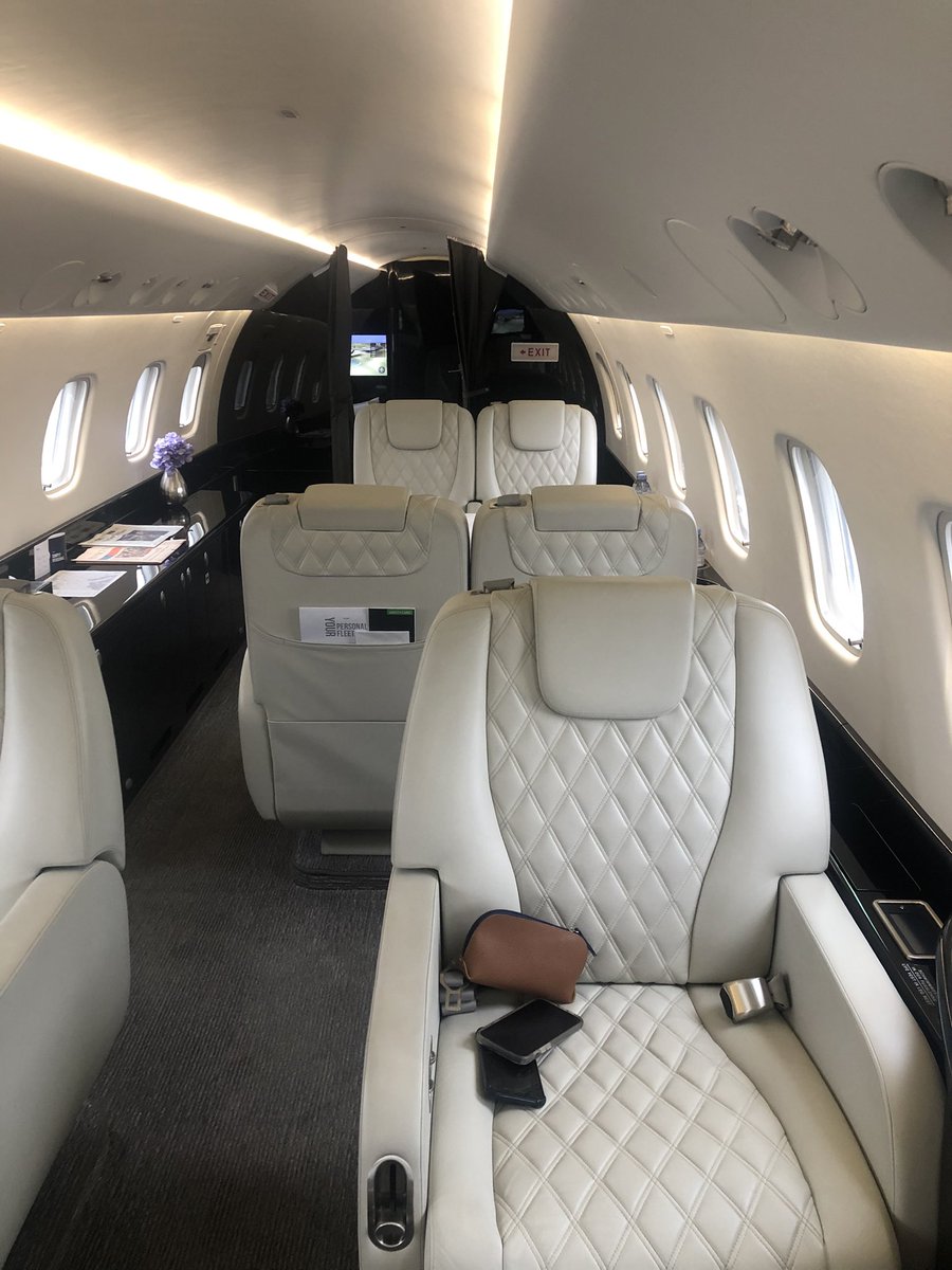 LET’S DANCE - de Embraer Legacy 650 met registratie D-ANCE klaar voor haar vertrek naar Dubrovnik.