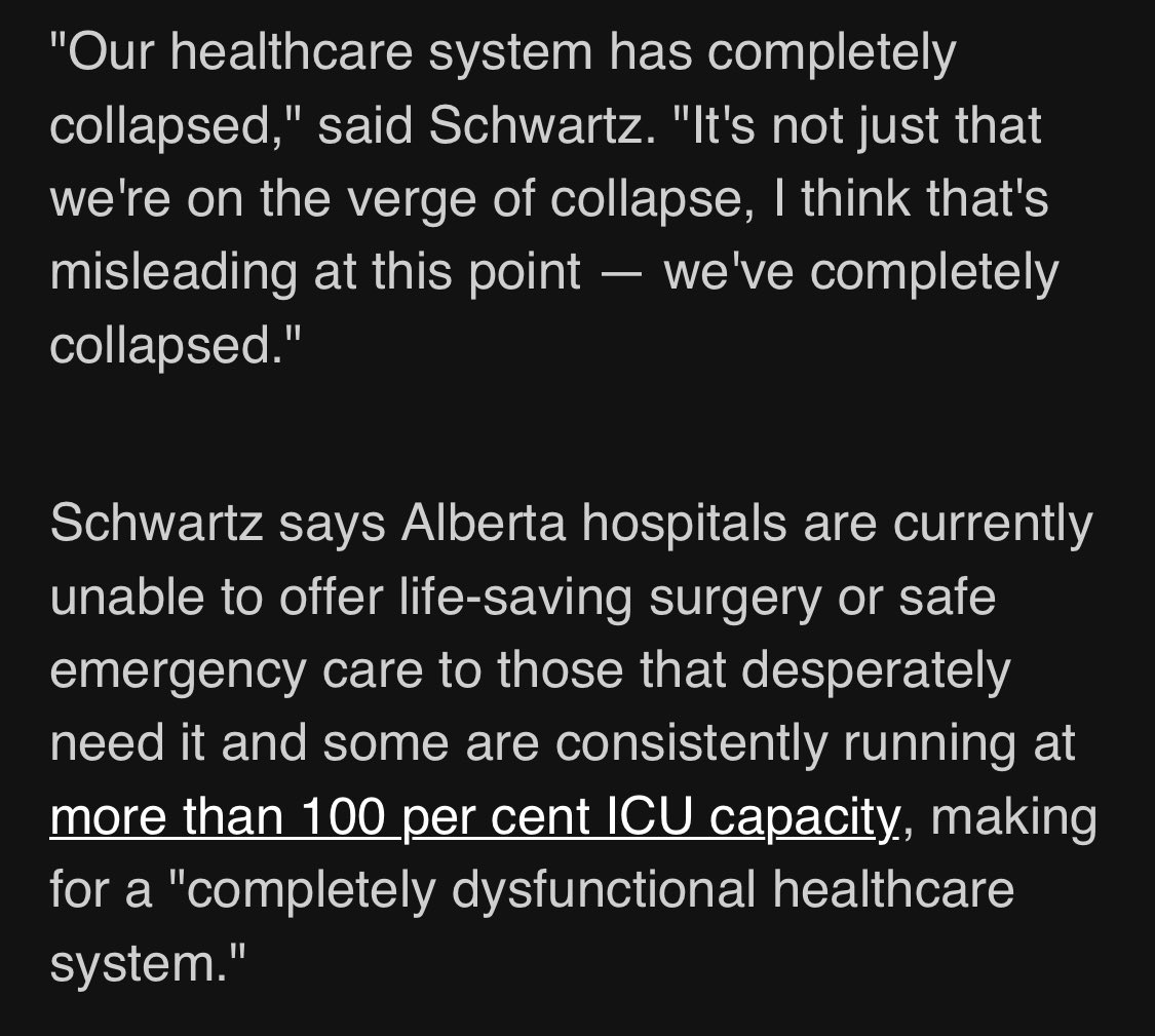 SBWilton's tweet photo. All Albertans need to understand the state of our health system right now. Dr Ilan Schwartz makes it crystal clear. https://t.co/77XWVGgvq4. @PopAlberta https://t.co/2qZL7VOuxn