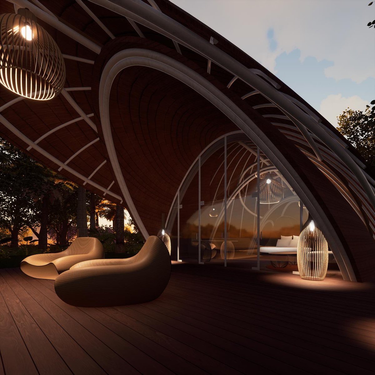 CristiandeSola's tweet photo. Spring House —> Get your architecture dream! DM us for free consultation. We design and build for you.

#bamboohut #bamboomaterial #bamboobuilding #buildingwithbamboo #buildingnatural #bambooforest #bamboo #bambooarchitecture #bamboogreen #bamboolife #bamboodesign #bamboostyle https://t.co/V0tQZMueJn