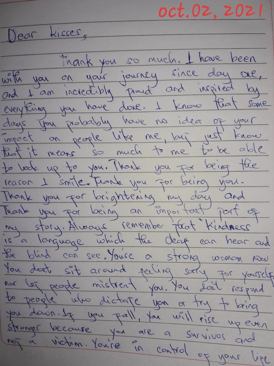 habibtie4's tweet photo. My baby LOVE, 
After a tiring day naisipan q lang mag sulat, nakakmiss din mag sulat na parang loveLetter, appreciation letter with thankyou letter.
Pagpasensyahan na ang english 😅
This is for you Queen @kissesdelavin

#Kissables 
🥰🥰😘 https://t.co/J72vSktn1L