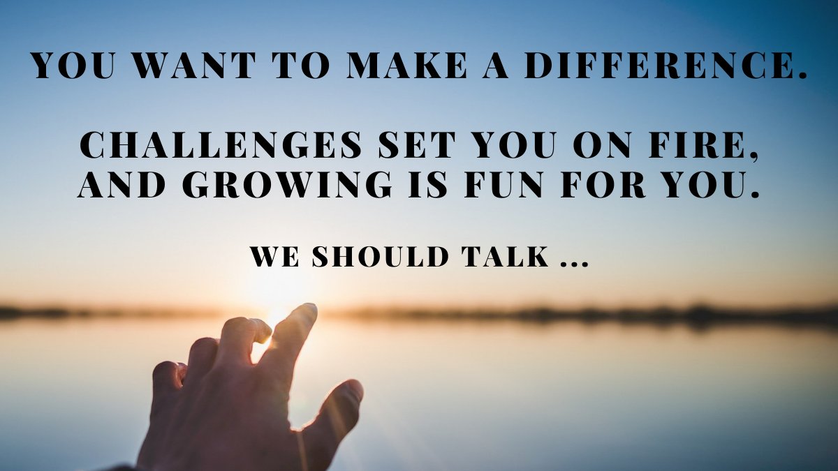 lovedaregreatly's tweet photo. You want to make a difference.
Challenges set you on fire, and growing is fun for you.

We should talk

#personaldevelopment #motivation #personalgrowth #mindset #inspiration #success #selflove #selfcare #lifecoach #entrepreneur #leadership #love #growth #coaching #goals https://t.co/cSLPI0ALQc