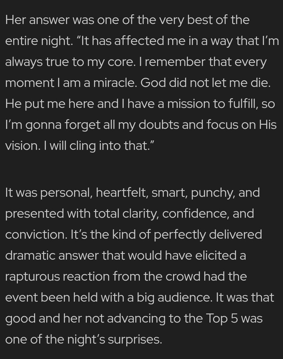Kimberlee_Ady's tweet photo. "Her answer was one of the very best of the entire night."

#DonKiss | #DonKissFam  | #KissesDelavin https://t.co/UZSjBrG4KL