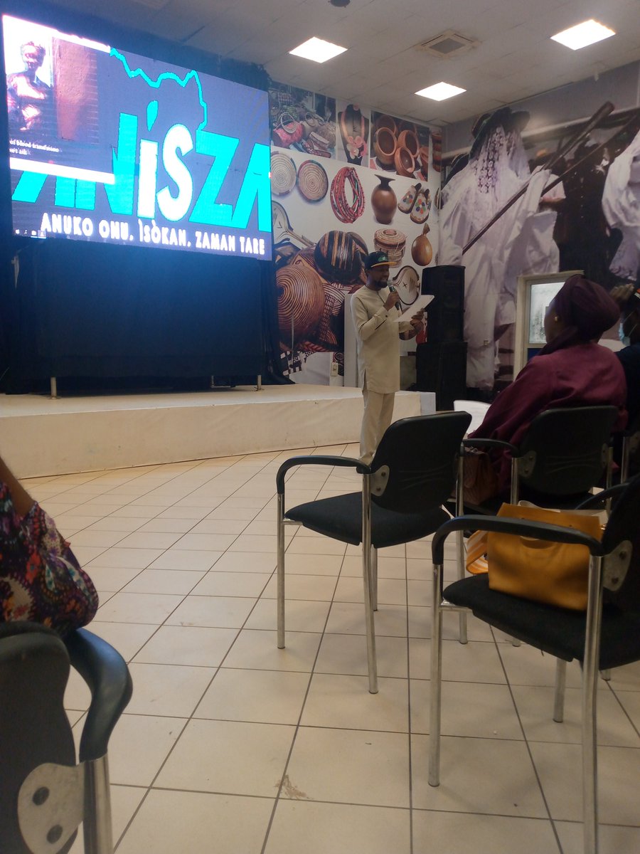 On-going speech by Mr Maxwell on why we are here
.
.
.
Celebrating ANISZA at three
Karaoke 🎤 night.. 

#ANISZA #October1st #HistoryEducation #AbujaTwitterCommunity