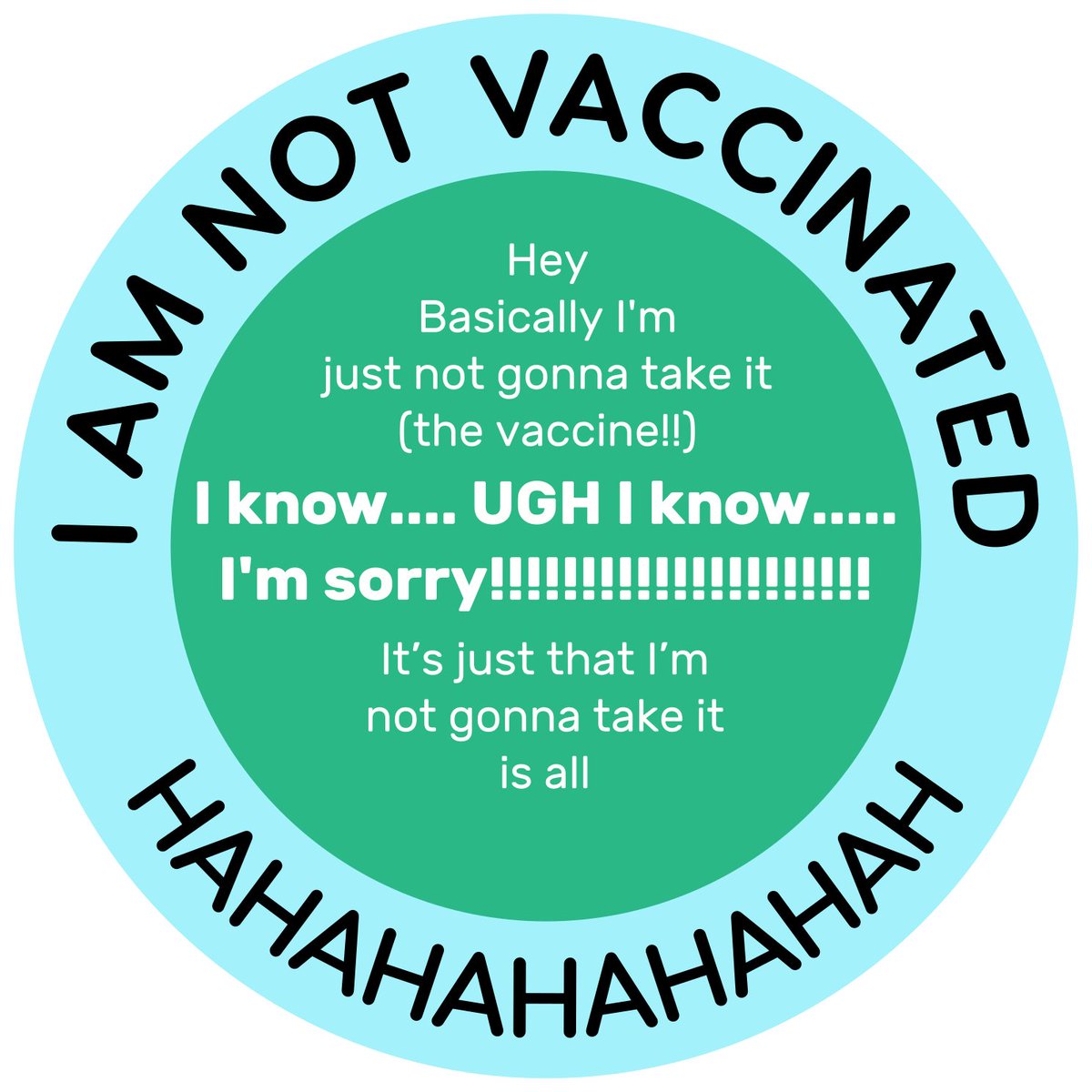 DostoNeko's tweet photo. Friendly reminder #notalabrat #nongmohuman #humansagainsttranshumanism #Godgivenrights #notyoursubject https://t.co/nrJ6AI0q6W