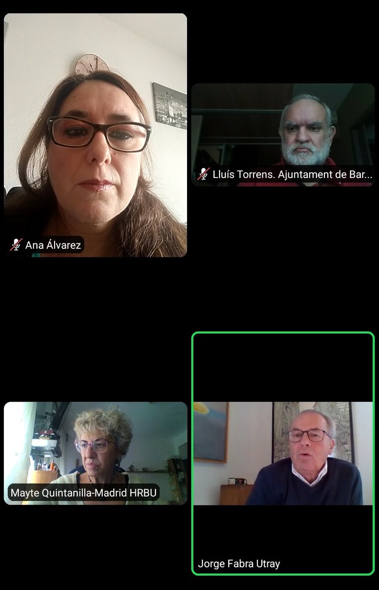AnaMarAlvarez_'s tweet photo. Gran seminario de Modelo Económico de la Ecología Política en la #Univerde2021.
Gracias a @MayteQhumanista @JorgeFabraU @LluisTorrens por compartir con nosotr@s vuestros conocimientos y experiencia para revertir, desde la sostenibilidad, la crisis socioeconómica que vivimos. https://t.co/LqsHHnMQ3s
