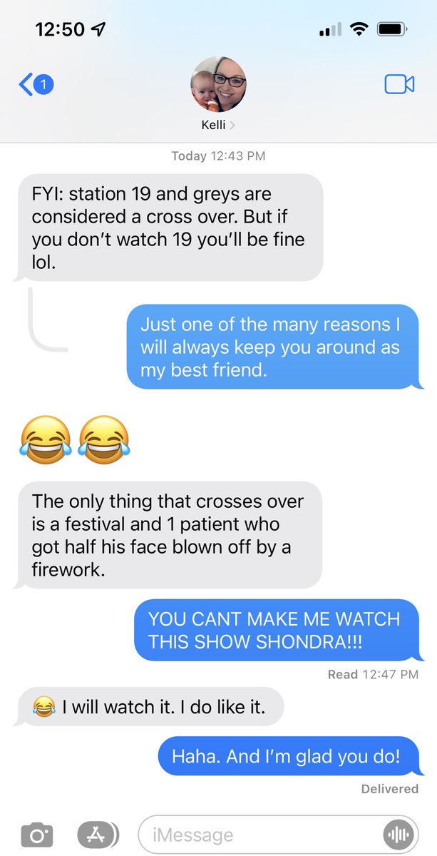 MsPiggy858's tweet photo. Interaction with my BFF. @GreysABC @shondarhimes @Station19 https://t.co/W1trxgExBP