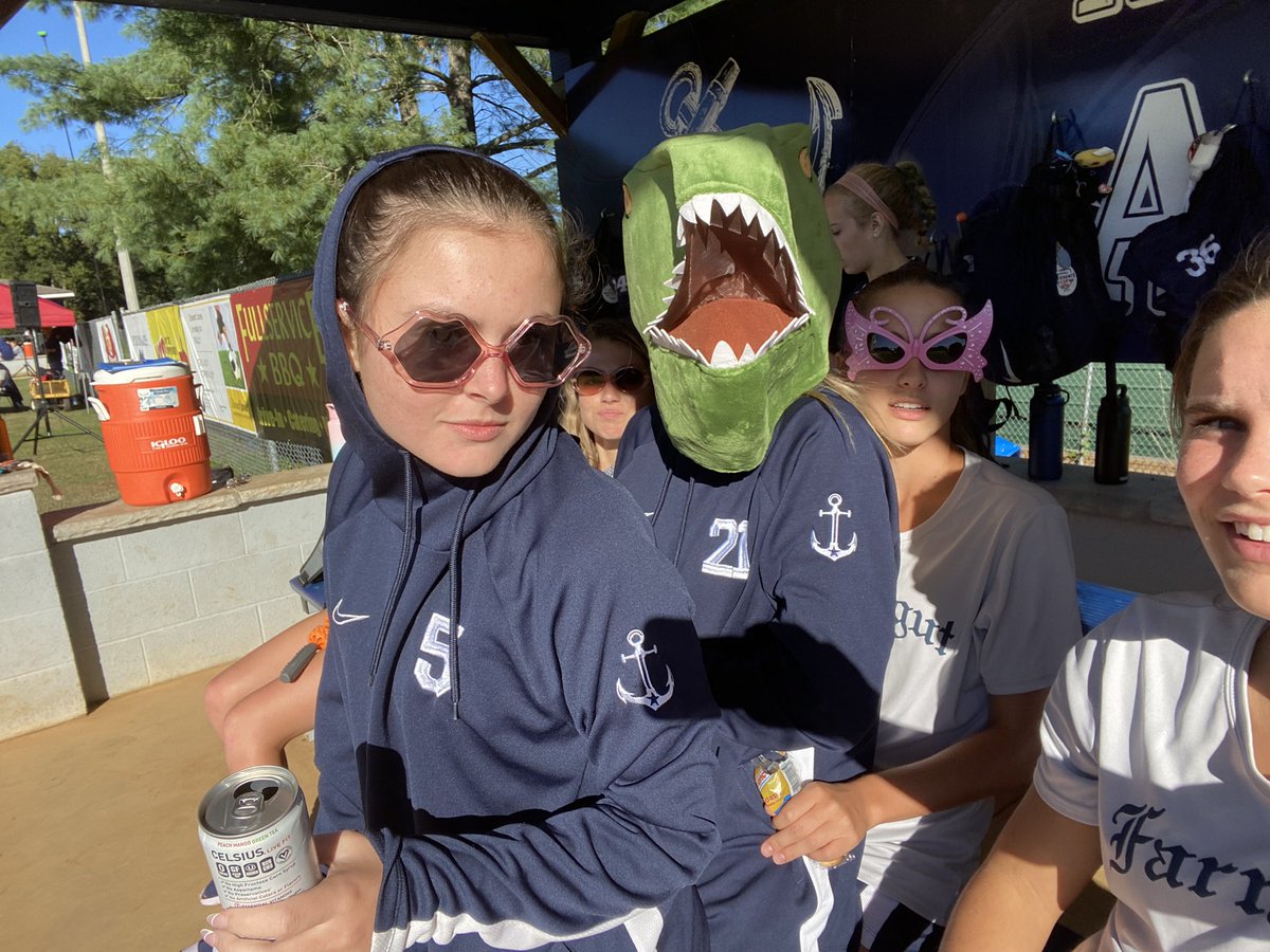 GAME DAY POST!!! We’re ready to play Powell tonight🦕🦖 Varsity plays @7 <a href="/Powell/">Adam Powell</a> Carpool with your friends and come support your lady ads!!!💋🧚🏼‍♀️🦖🦋