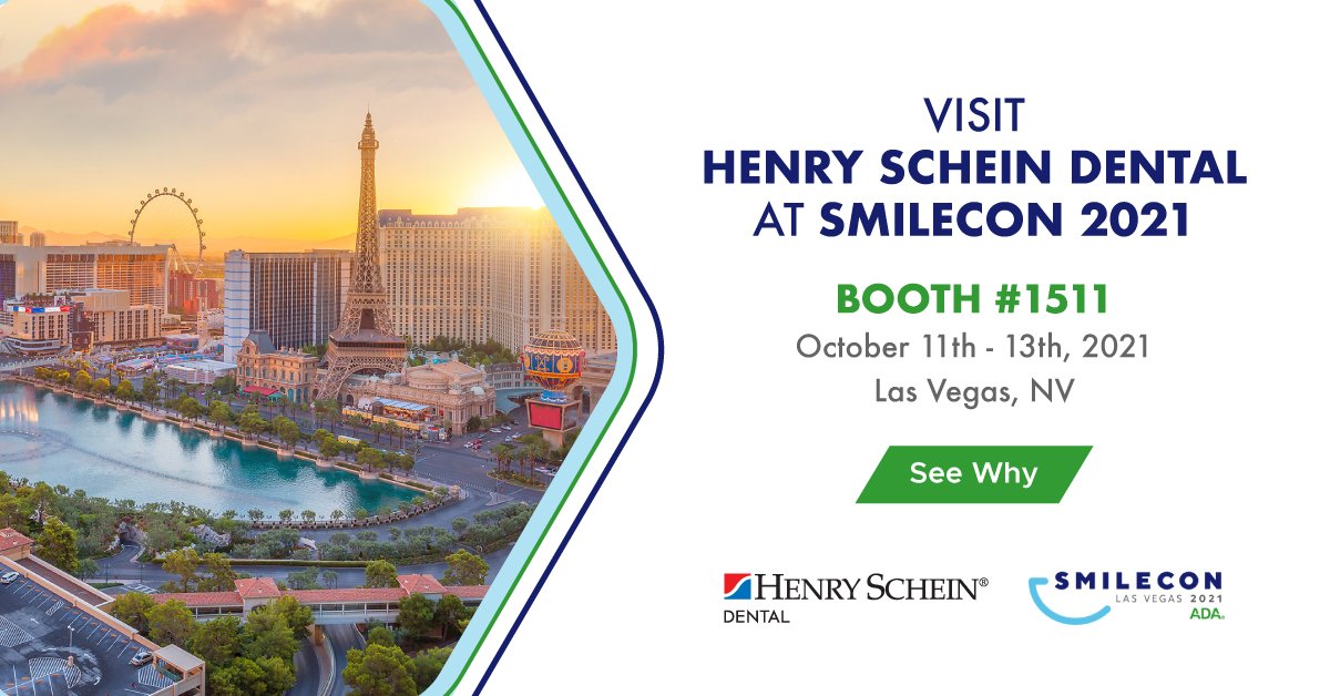 HScheinDental's tweet photo. Stop by our booth at the @AmerDentalAssn's #SmileCON2021 in Las Vegas! 🌵  

📅 October 11-13
👉 Learn more: https://t.co/rL9zuR6G5W https://t.co/nPAHaA1X17