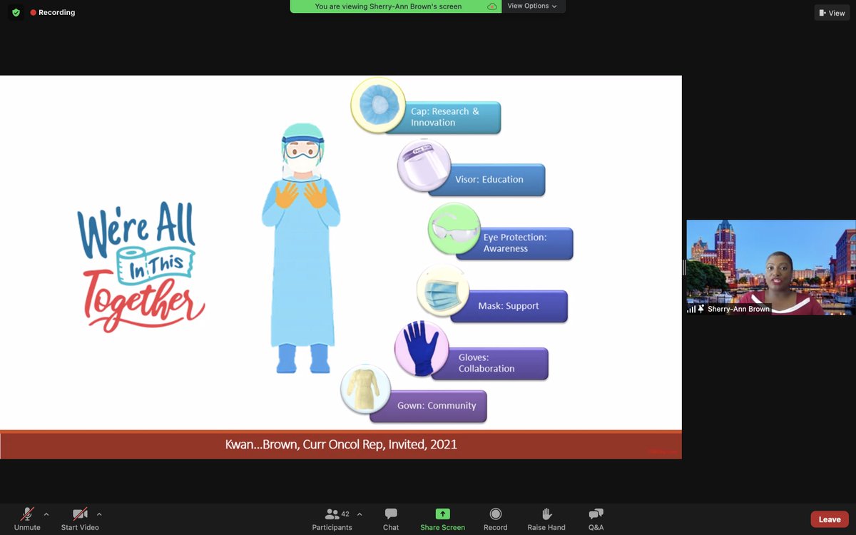 WOW just heard at <a href="/RushMedical/">Rush University System for Health</a> mtg
<a href="/MedicalCollege/">Medical College of Wisconsin</a> #cardioonc head <a href="/drbrowncares/">Sherry-Ann Brown, MD, PhD, FACC, FAHA</a> a EPIC overview of:
—CA &amp; Cardiotoxicity
—Cardioonc program building
—Overlapping mechanisms of COVID19 &amp; CTX
—Disparities in CV &amp; cancer care
—Community Building &amp; Advocacy
—Poetry
Really on 🔥🔥🔥!