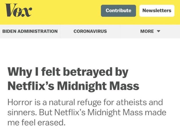 BrndnStrssng's tweet photo. Everybody is rightly coming down on this for completely misreading the show but I think the larger point in all of this is we really need to erase the idea that everything is made for everybody. It’s so regressive and has became so pervasive. Grow up. https://t.co/GG15rzu1P9